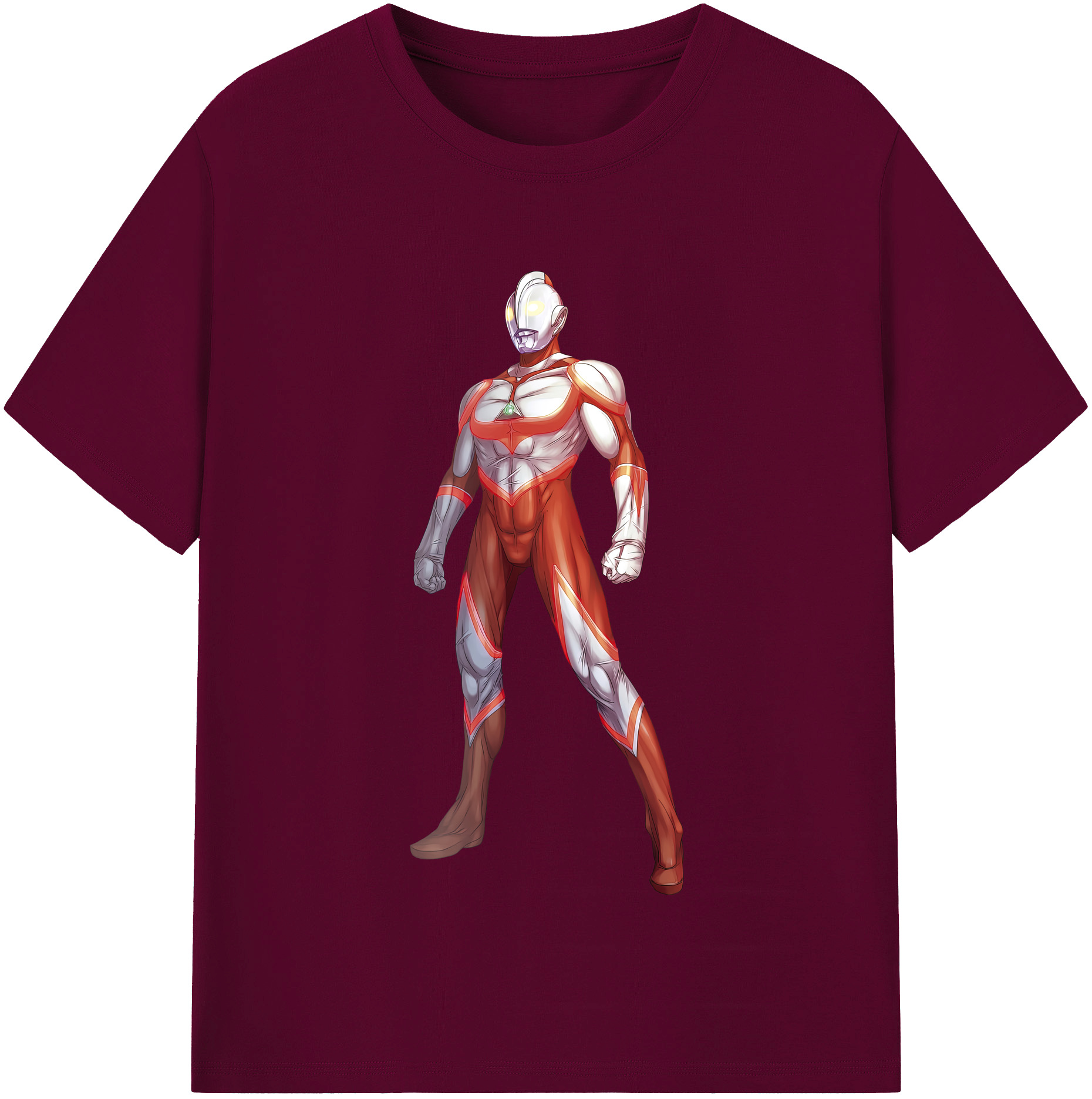 （画像用） ウルトラマン Ultraman レディースカジュアルプリントTシャツ（綿100％）